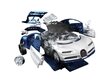 Airfix - QUICK BUILD Bugatti Chiron, J6044 hind ja info | Klotsid ja konstruktorid | kaup24.ee