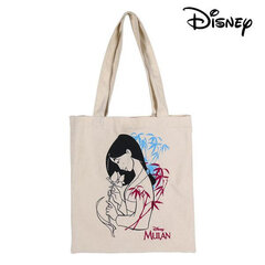 Mitmeotstarbeline Kott Princesses Disney 72893 Valge Puuvill hind ja info | Poekotid | kaup24.ee