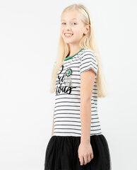 Tüdrukute musta võrguga kleit Gulliver hind ja info | Tüdrukute kleidid | kaup24.ee