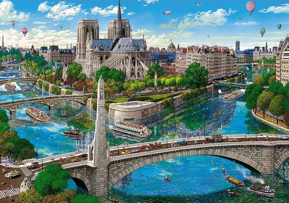 Pusle Puzzle Castorland Paris - Notre Dame, 500 osa цена и информация | Pusled | kaup24.ee