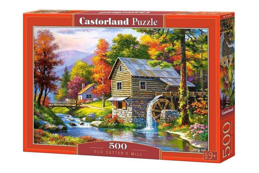 Pusle Castorland Old Sutter’s Mill, 500-osaline hind ja info | Pusled | kaup24.ee