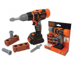 Детская механическая дрель-шуруповерт Black&Decker цена и информация | Игрушки для мальчиков | kaup24.ee