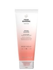 Four Reasons tooniv ja hooldav šampoon värvitud juustele - Rose Gold - 250ml цена и информация | Шампуни | kaup24.ee