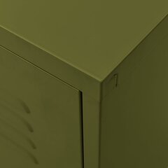 Telerikapp vidaXL, oliivroheline, 105 x 35 x 50 cm, teras цена и информация | Тумбы под телевизор | kaup24.ee