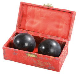 Каменные китайские шары Kwon, черные цена и информация | Боевые искусства | kaup24.ee