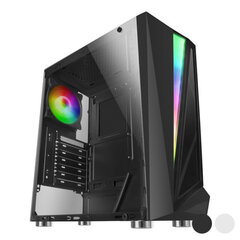 Micro ATX/Mini ITX / ATX Midtower Korpus Mars Gaming MCL RGB LED: Värvus - Must цена и информация | Аксессуары для компьютерных игр | kaup24.ee