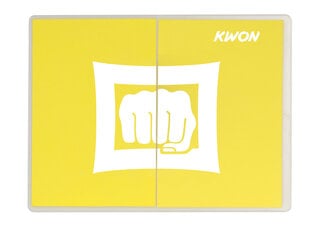 Разбивочная доска Kwon многоразовая, легкая, желтая цена и информация | Боевые искусства | kaup24.ee