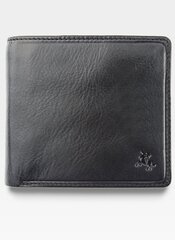 Visconti RFID kaitsega nahast meeste rahakott, must hind ja info | Meeste rahakotid | kaup24.ee