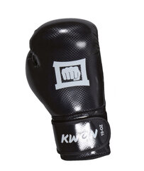 Боксерские перчатки Kwon Reflect, 10oz, черные цена и информация | Боевые искусства | kaup24.ee