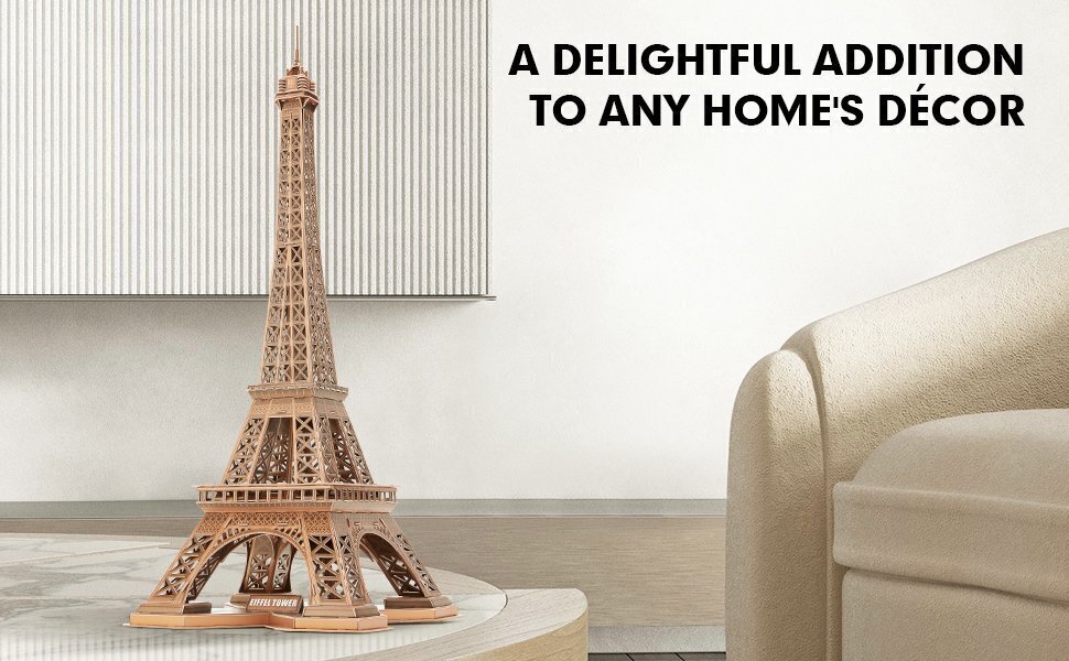 3D pusle Cubicfun Eiffeli torn, 80-osaline hind ja info | Pusled | kaup24.ee