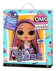 Кукла-путешественница L.O.L. Surprise OMG, 24 см цена и информация | Игрушки для девочек | kaup24.ee