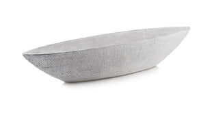Керамический горшок Etno, форма лодки, серый, 78x15 x 12(В) см цена и информация | Вазоны | kaup24.ee