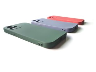 Hallo Soft Silicone Silikoonist telefoniümbris Apple iPhone 12 / 12 Pro Punane hind ja info | Telefoni kaaned, ümbrised | kaup24.ee