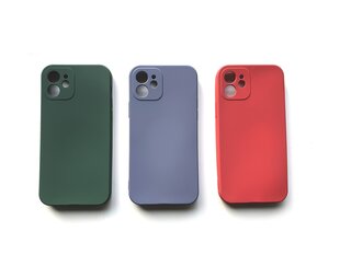 Cиликоновый чехол Hallo Soft Silicone для Apple iPhone 12 / 12 Pro, красный цена и информация | Чехлы для телефонов | kaup24.ee