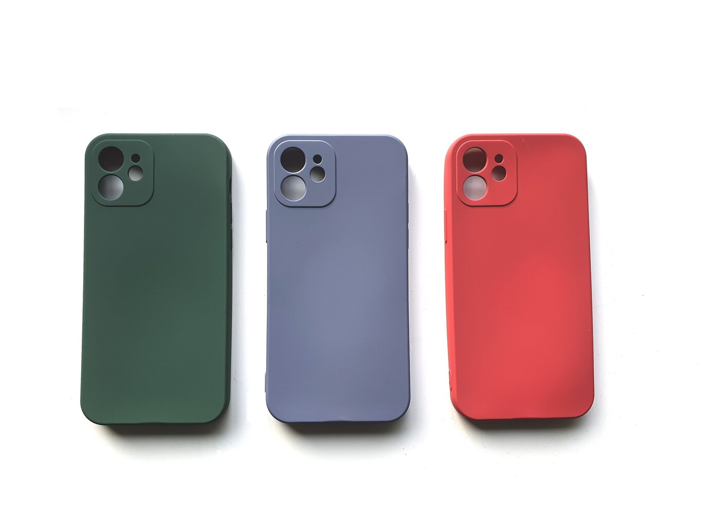 Hallo Soft Silicone Silikoonist telefoniümbris Apple iPhone 12 / 12 Pro Punane hind ja info | Telefoni kaaned, ümbrised | kaup24.ee