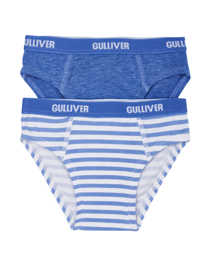 Poiste aluspükste komplekt Gulliver, 2 tk. sinine hind ja info | Poiste aluspesu | kaup24.ee