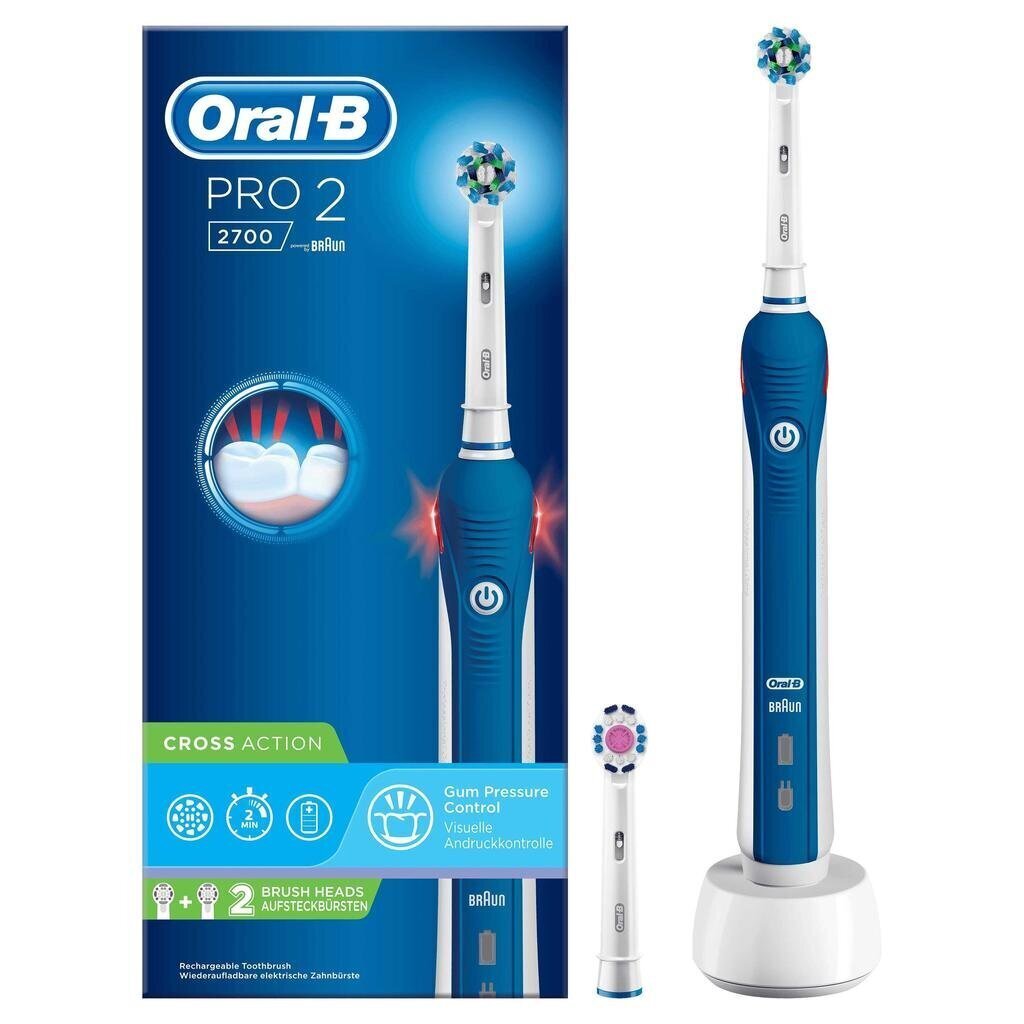 Электро зубная щетка Oral-B Pro 2 2700 цена | kaup24.ee
