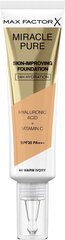 Jumestuskreem Max Factor Miracle Pure Skin-Improving 44 Warm Ivory, 30 ml hind ja info | Jumestuskreemid, puudrid | kaup24.ee