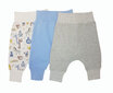Beebi pidžaamapüksid, 3 tk, Galatex hind ja info | Beebipüksid | kaup24.ee