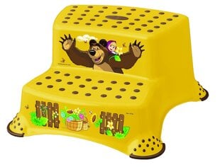 Igor "masha and the bear" double step stool with anti-slip-function цена и информация | Детские горшки | kaup24.ee