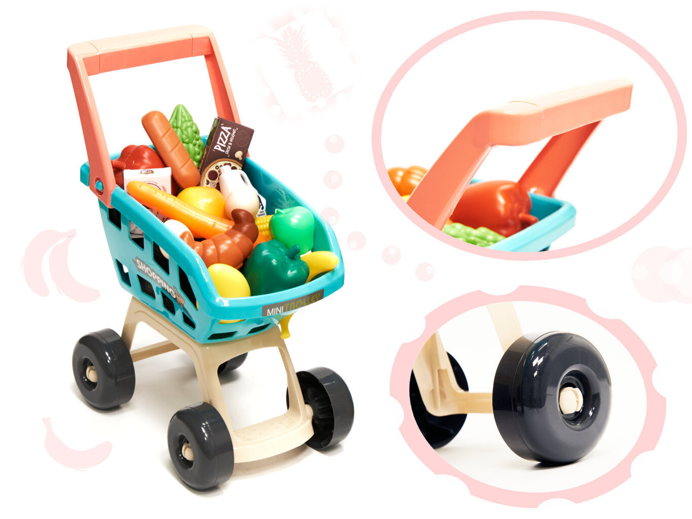 Mängukassa koos tarvikutega цена и информация | Arendavad mänguasjad | kaup24.ee