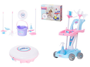 Mänguasjade puhastuskomplekt käru ja robotpumbaga hind ja info | Tüdrukute mänguasjad | kaup24.ee