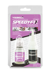 Visbella Speedy-Fix liimikomplekt: täide ja liim 10ml + 10 ml (valge) hind ja info | Autokeemia | kaup24.ee