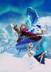 Fototapeet Frozen Elsas Magic цена и информация | Фотообои | kaup24.ee