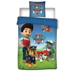 Voodipesukomplekt lastele Paw Patrol Crew, 140x200, 2-osaline hind ja info | Beebide ja laste voodipesu | kaup24.ee