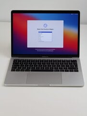 MacBook Pro 2017 Retina 13" 2xUSB-C - Core i5 2.3GHz / 8GB / 256GB SSD / INT / Silver (kasutatud, seisukord A) hind ja info | Sülearvutid | kaup24.ee