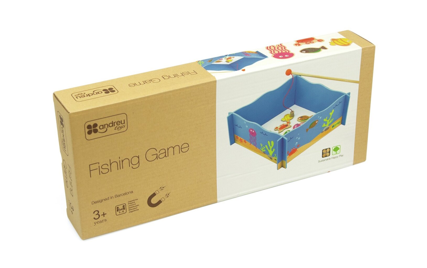 Magnetiline kalapüügimäng, L 16305 hind ja info | Arendavad mänguasjad | kaup24.ee