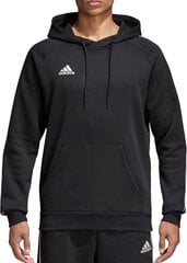 Джемпер мужской Adidas Core18 Hoody M CE9068, черный цена и информация | Мужские толстовки | kaup24.ee