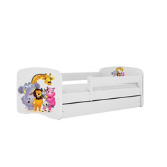 Voodi Babydreams, valge, 140x70, sahtliga hind ja info | Voodid | kaup24.ee