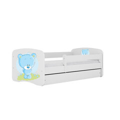 Кровать Babydreams, белая, 140x70 см, с ящиком цена и информация | Кровати | kaup24.ee
