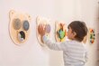 Puidust riputatav seinamäng - Värvide pööramine Viga hind ja info | Arendavad mänguasjad | kaup24.ee