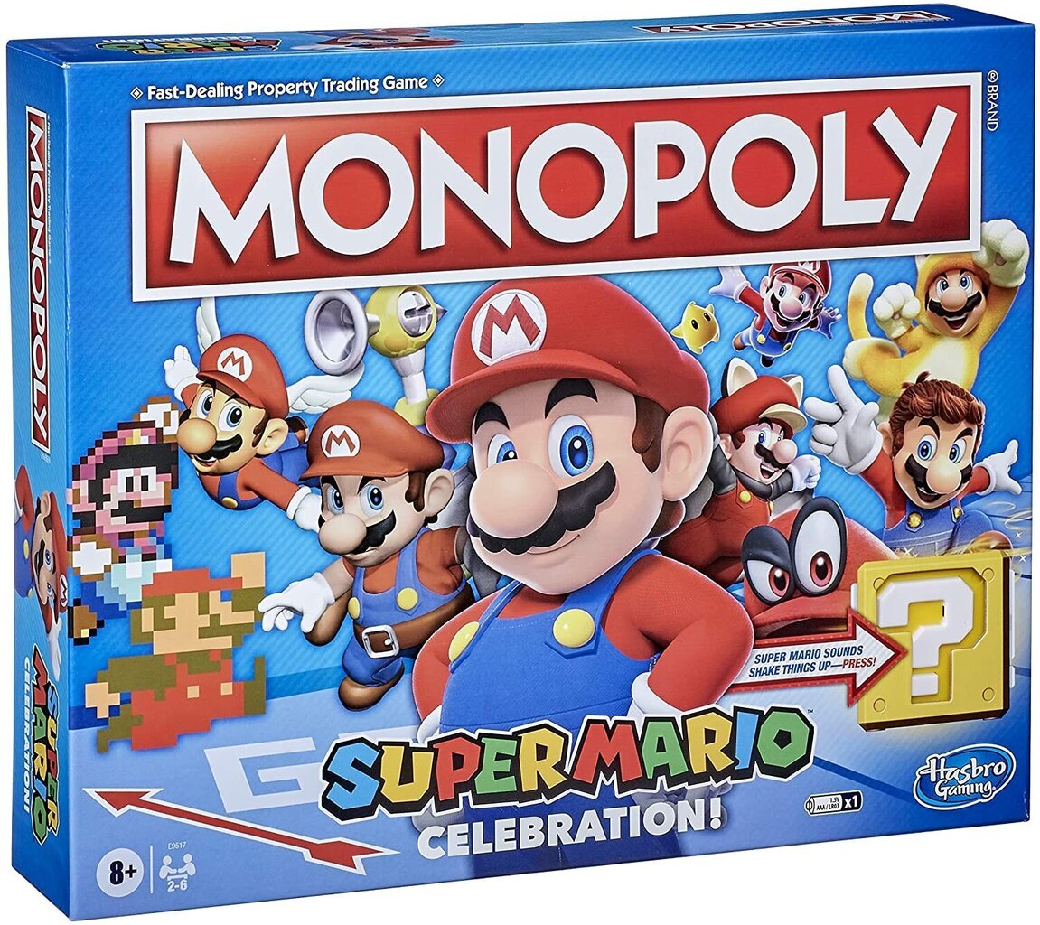 Настольная игра Monopoly Super Mario Celebration! цена | kaup24.ee