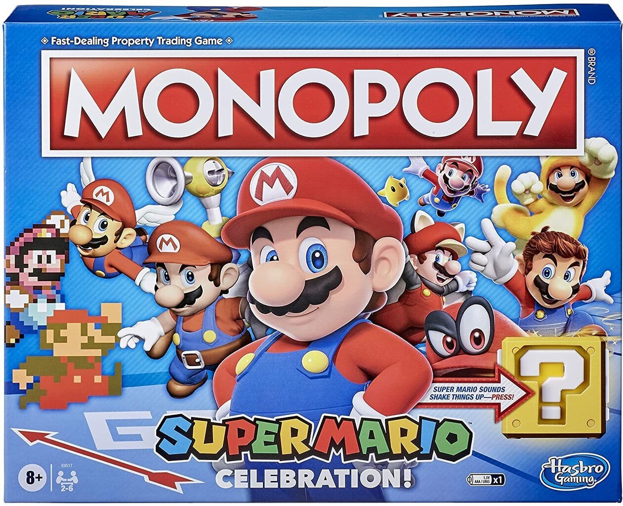 Lauamäng Monopoly Super Mario Celebration! цена и информация | Lauamängud ja mõistatused | kaup24.ee