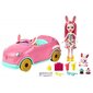 Jänkunuku autokomplekt Enchantimals, HCF85 hind ja info | Tüdrukute mänguasjad | kaup24.ee