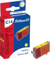 Pelikan Canon BJC3000/6000 (BCI-3) желтый Gr.957 цена и информация | Картриджи для струйных принтеров | kaup24.ee