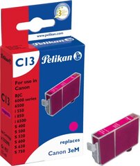 Pelikan Canon BJC3000/6000 (BCI-3) Magneta hind ja info | Tindiprinteri kassetid | kaup24.ee