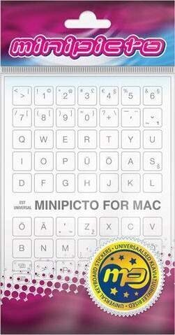 Minipicto KB-MAC-EE01-WHT цена и информация | Klaviatuurid | kaup24.ee