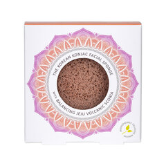 Näopesukäsn Konjac Sponge The Mandala Chamomile & Pink Clay hind ja info | Näopuhastusvahendid | kaup24.ee