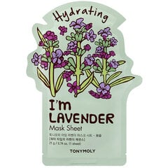 Niisutav kangasmask Tonymoly I am Lavender Mask Sheet цена и информация | Маски для лица, патчи для глаз | kaup24.ee