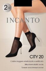 Naiste sokid Incanto 20 City, 2 tk., tumepruun hind ja info | Naiste sokid | kaup24.ee