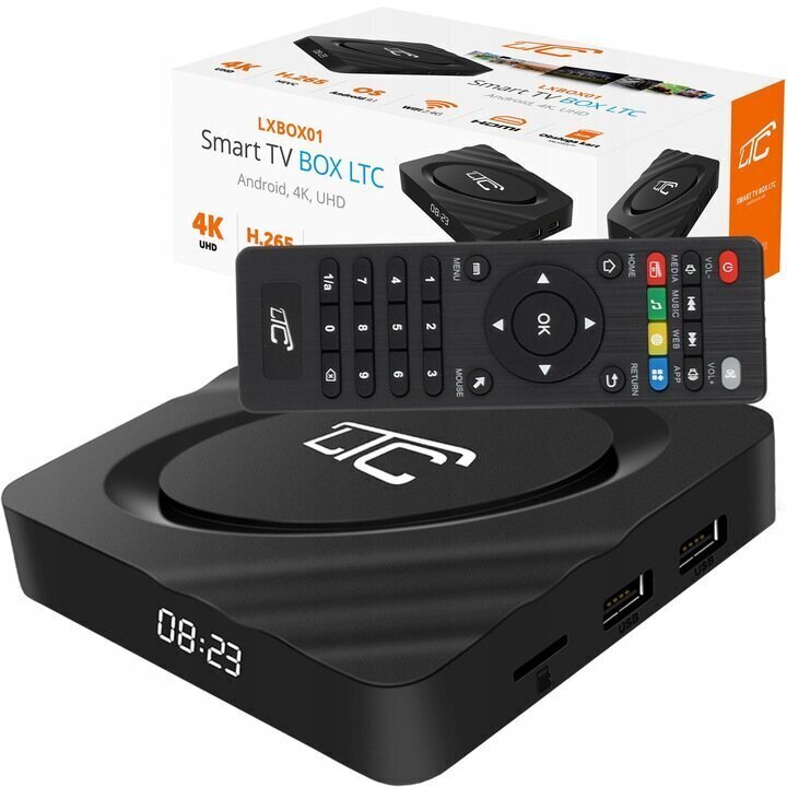 Мультимедийный проигрыватель Smart Box TV 4K цена | kaup24.ee