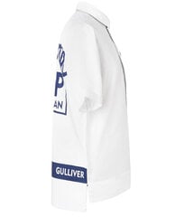 Белая рубашка с коротким рукавом для мальчиков «Gulliver» цена и информация | Рубашки для мальчиков | kaup24.ee