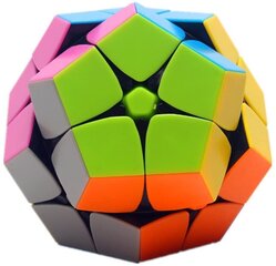 Головоломка Кубик Рубик Megaminx 2х2, без наклеек цена и информация | Настольные игры, головоломки | kaup24.ee