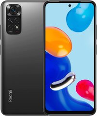 Xiaomi Redmi Note 11 Dual SIM 4/128GB,MZB0ALZEU Graphite Gray цена и информация | Мобильные телефоны | kaup24.ee