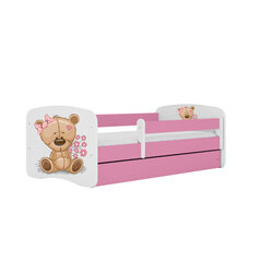 Voodi Babydreams, roosa, 180x80, sahtliga hind ja info | Voodid | kaup24.ee