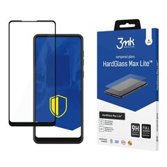 Защитная пленка 3MK HardGlass Max Lite for Samsung Galaxy A21s Black цена и информация | Ekraani kaitsekiled | kaup24.ee